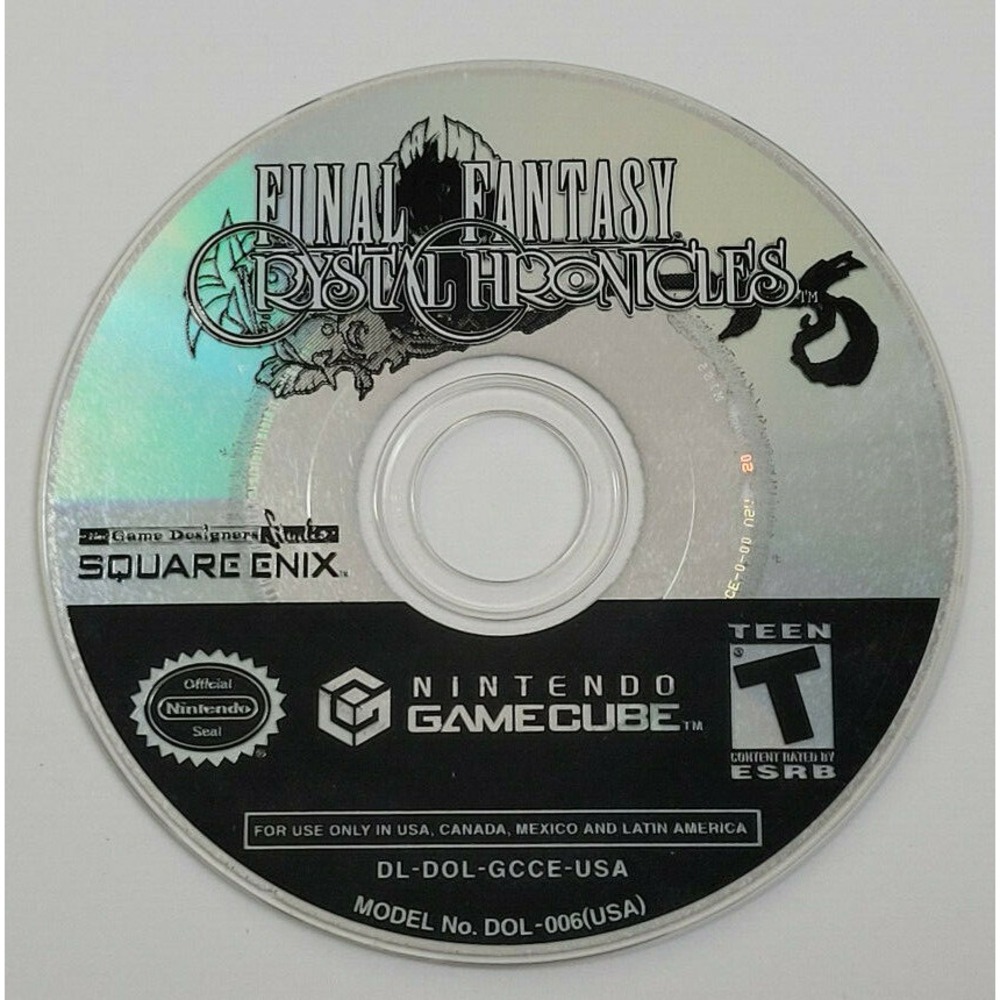 FINAL‎ FANTASY CRYSTAL CHRONICLES - NINTENDO GAMECUBE GAME - GAME DISC ONLY